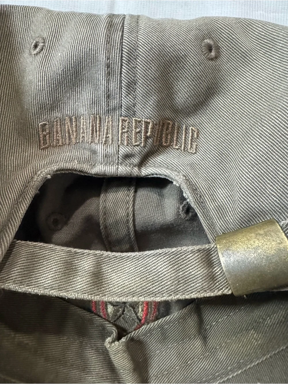Banana Republic Baseball Cap with Red Star Embroidery - EUC - Unisex